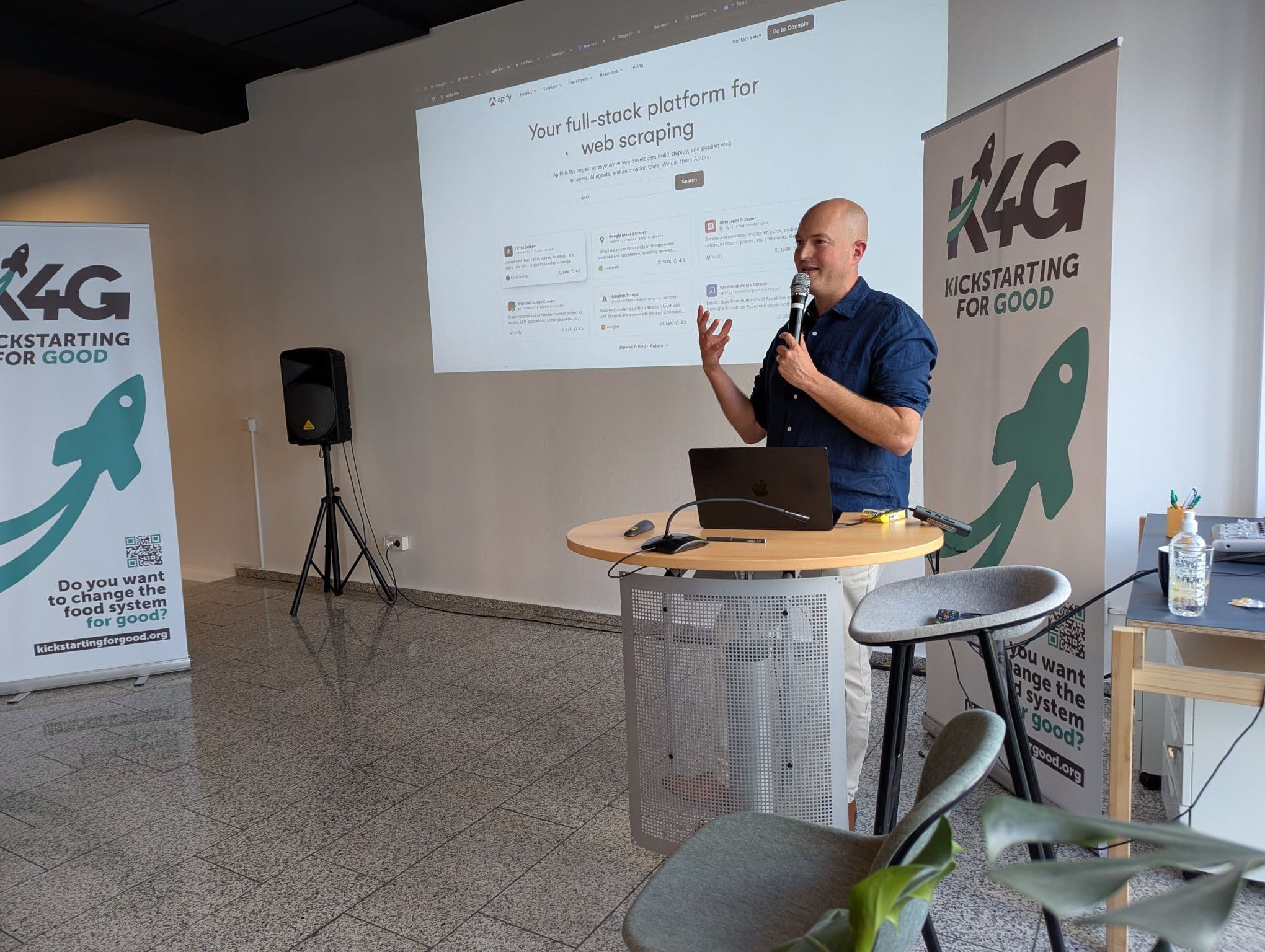 Speaking at Kickstarter for Good Berlin